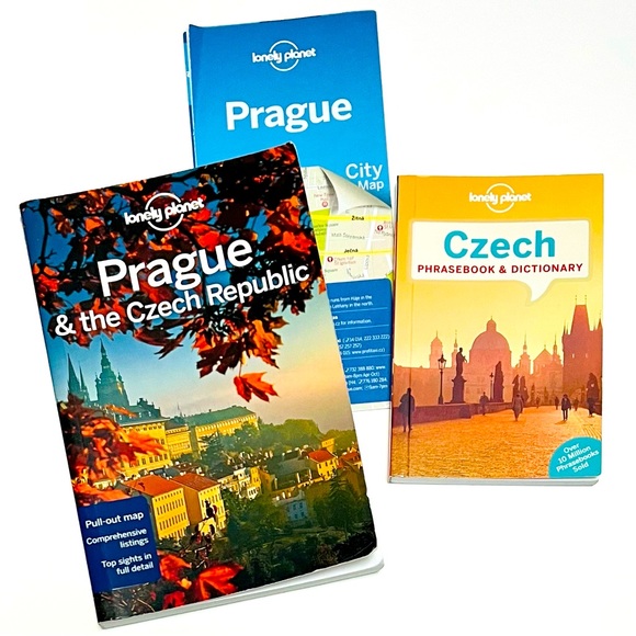 Prague & Czech Rep Guide, Phrasebook/Dictionary, Michelin Map Czech & Slovak - Picture 16 of 16